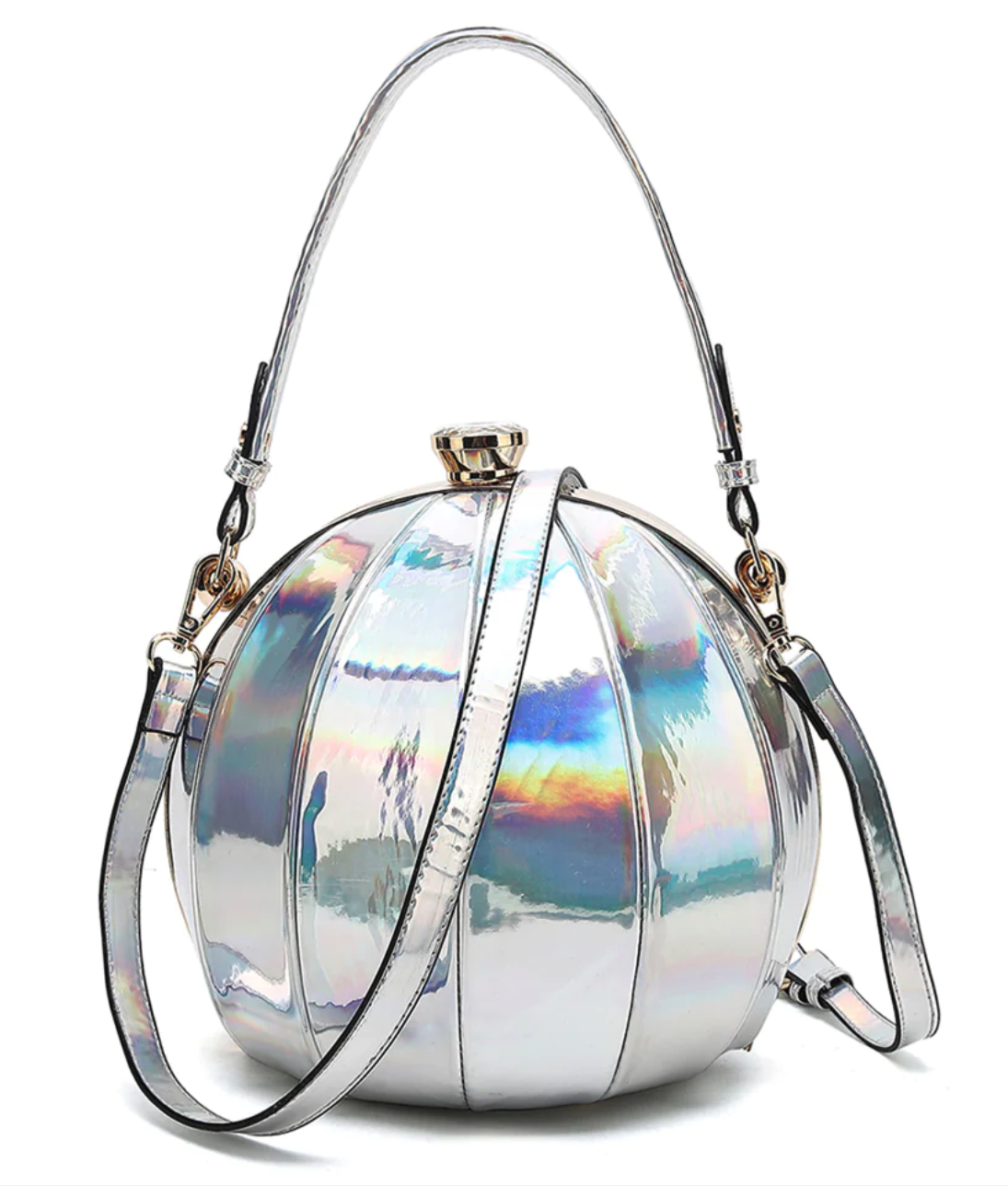 AS411 Bell of the Ball Patent Leather Satchel