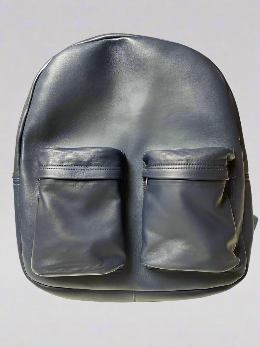 SAMPLE SALE #24 Designer Backpack with Canister Pockets