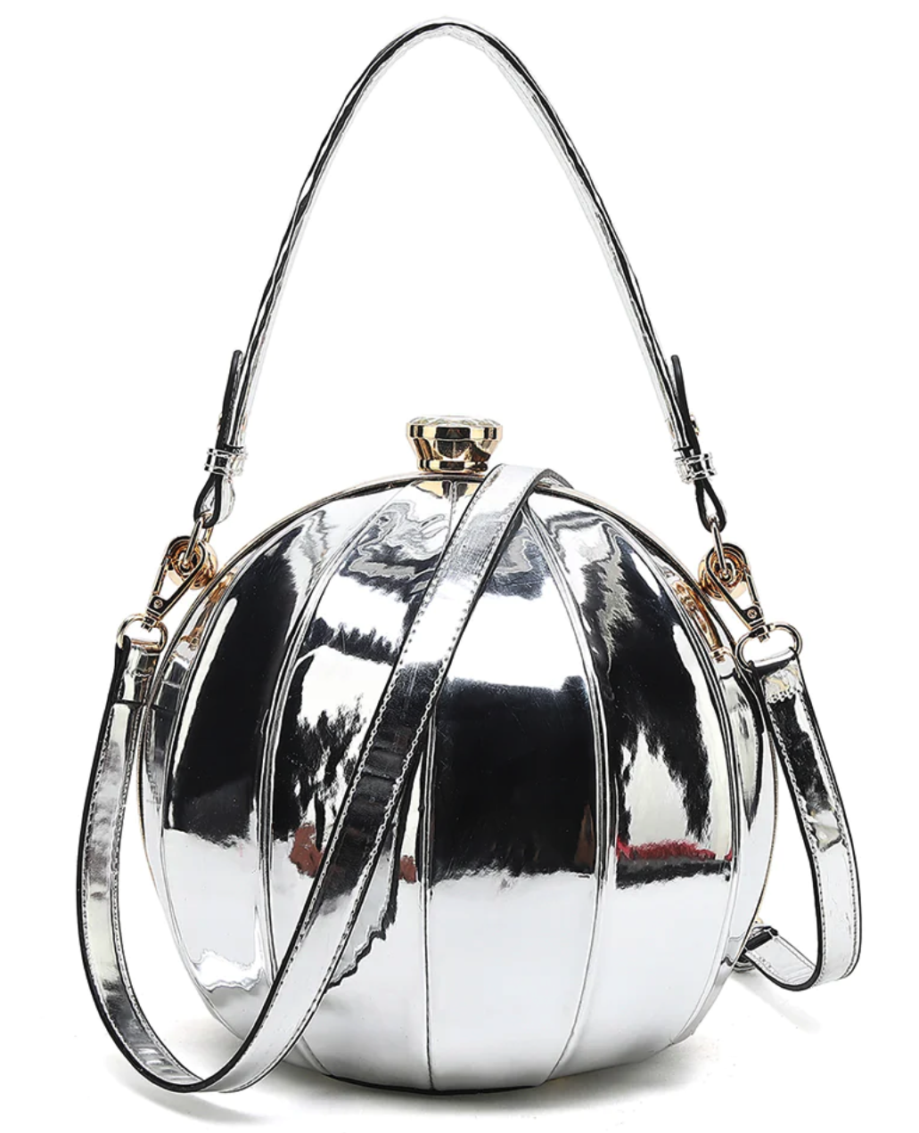 AS411 Bell of the Ball Patent Leather Satchel