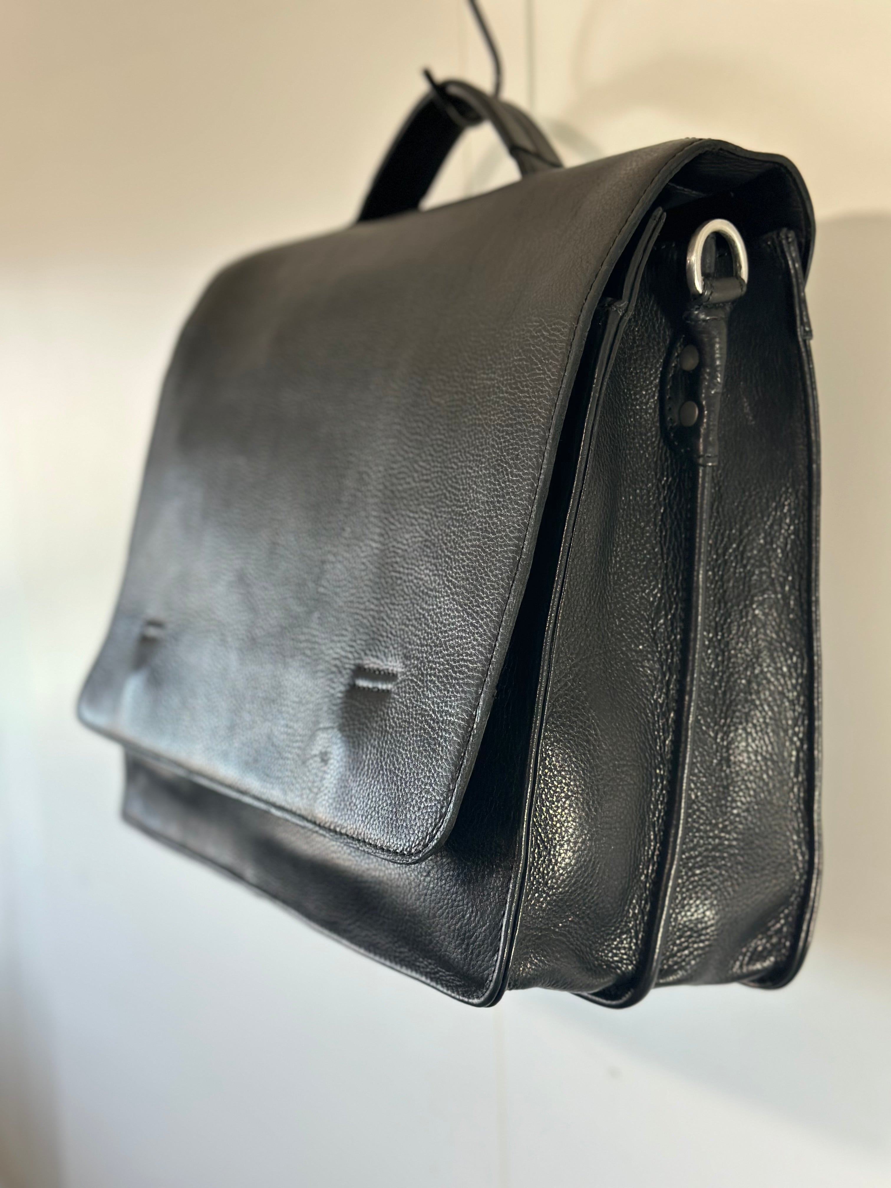 SAMPLE SALE #31 Brikmond 100% Leather  Executive 1 briefcase