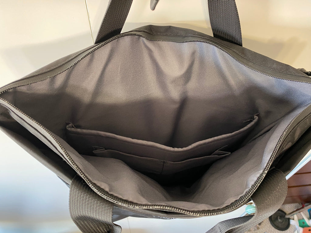 SAMPLE SALE #27 100% leather ECLIPX convertible Tote /Backpack