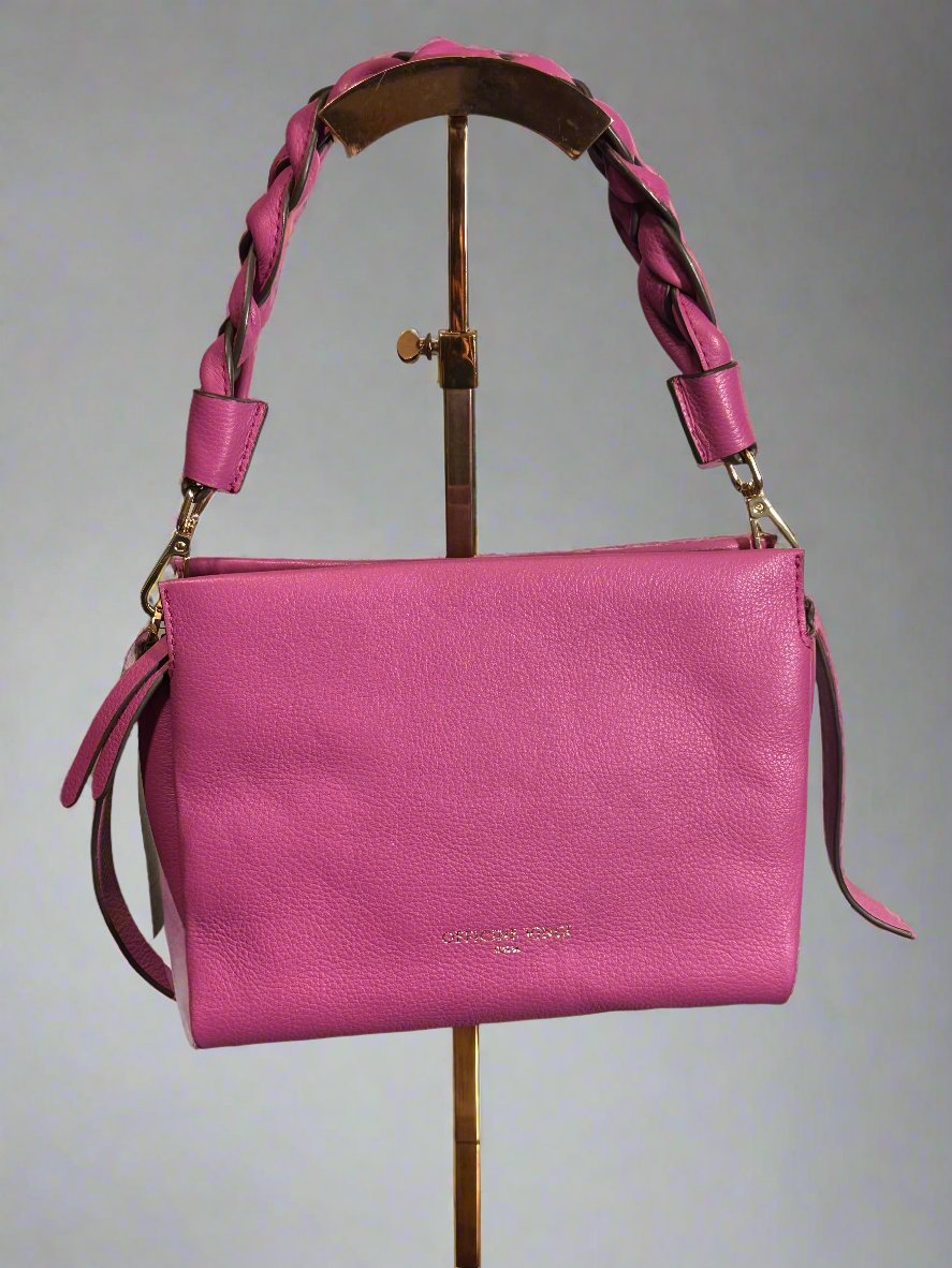 SAMPLE SALE #16 Le Official Square Crossbody with Braided Handle