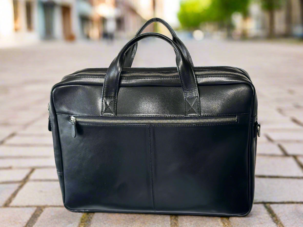 Sample Sale #36 Brikmond 100% leather polished cow  Executive 1 briefcase