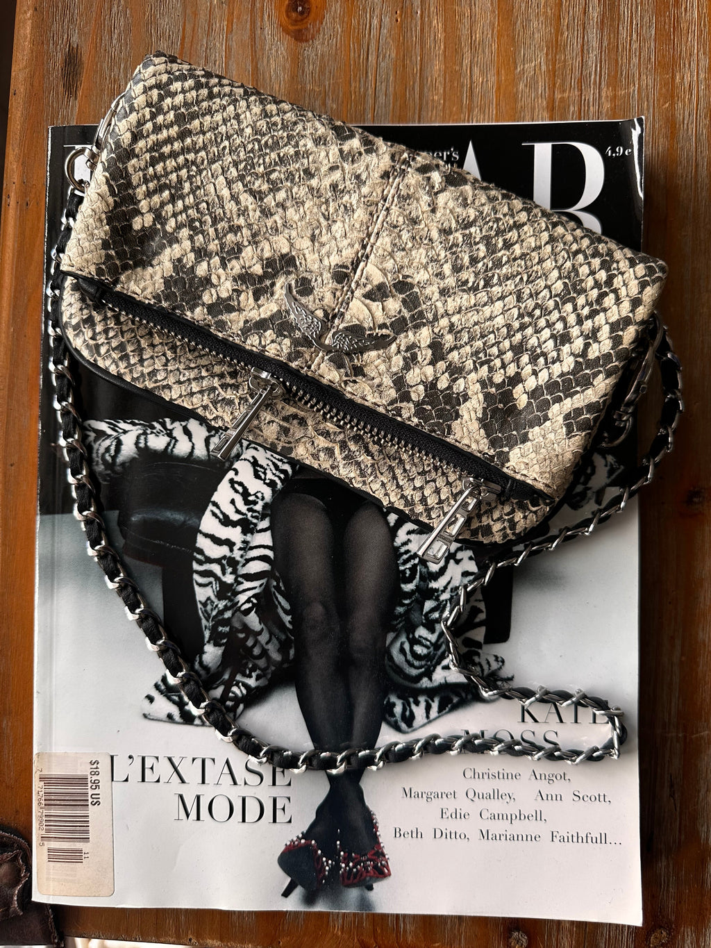 SAMPLE SALE #19 Zadig & Voltaire Leather Mini Envelope