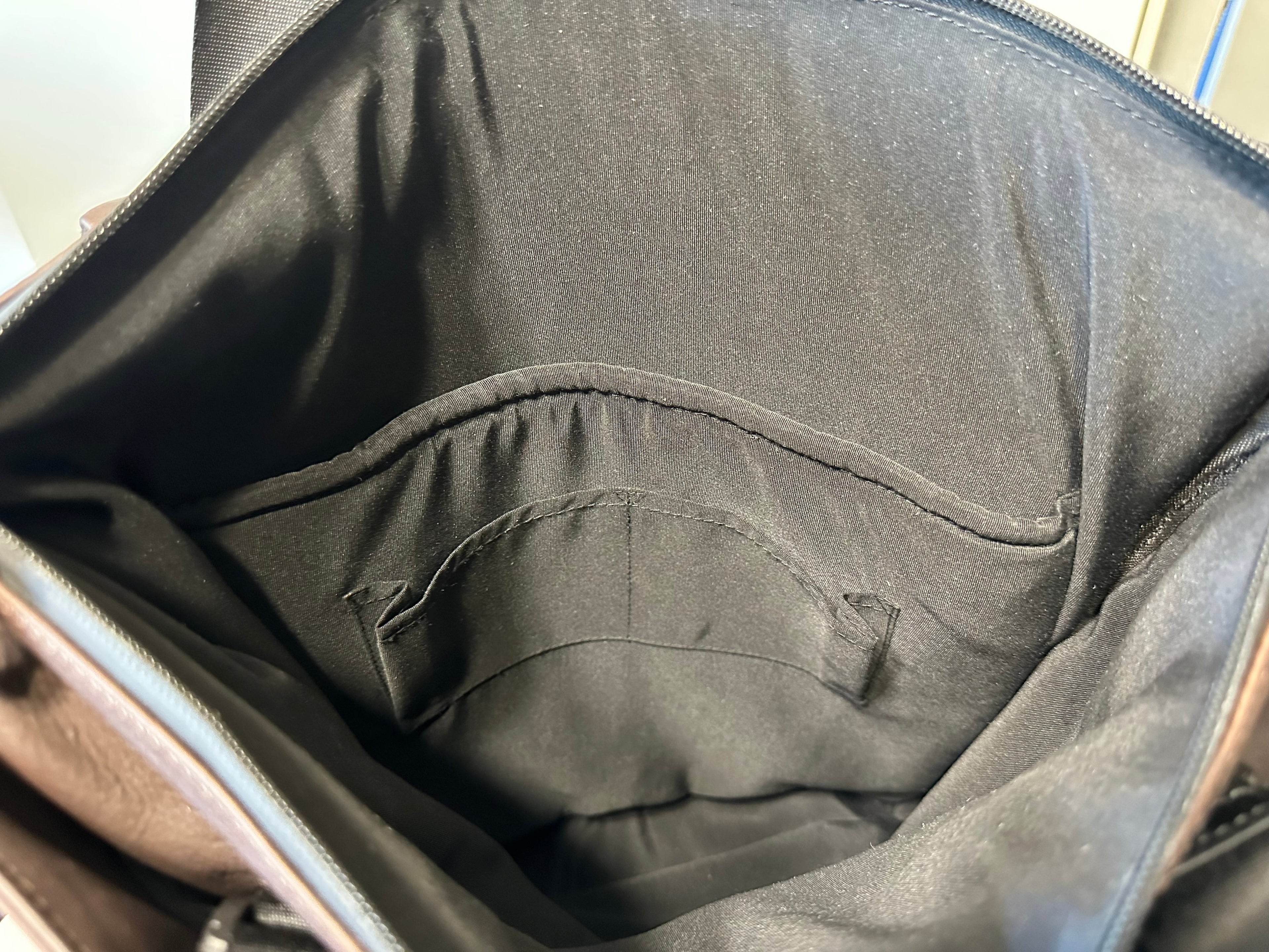 SAMPLE SALE #27 100% leather ECLIPX convertible Tote /Backpack