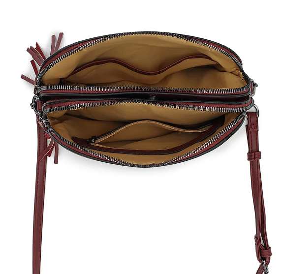 AS306 Triple Compartment Crossbody