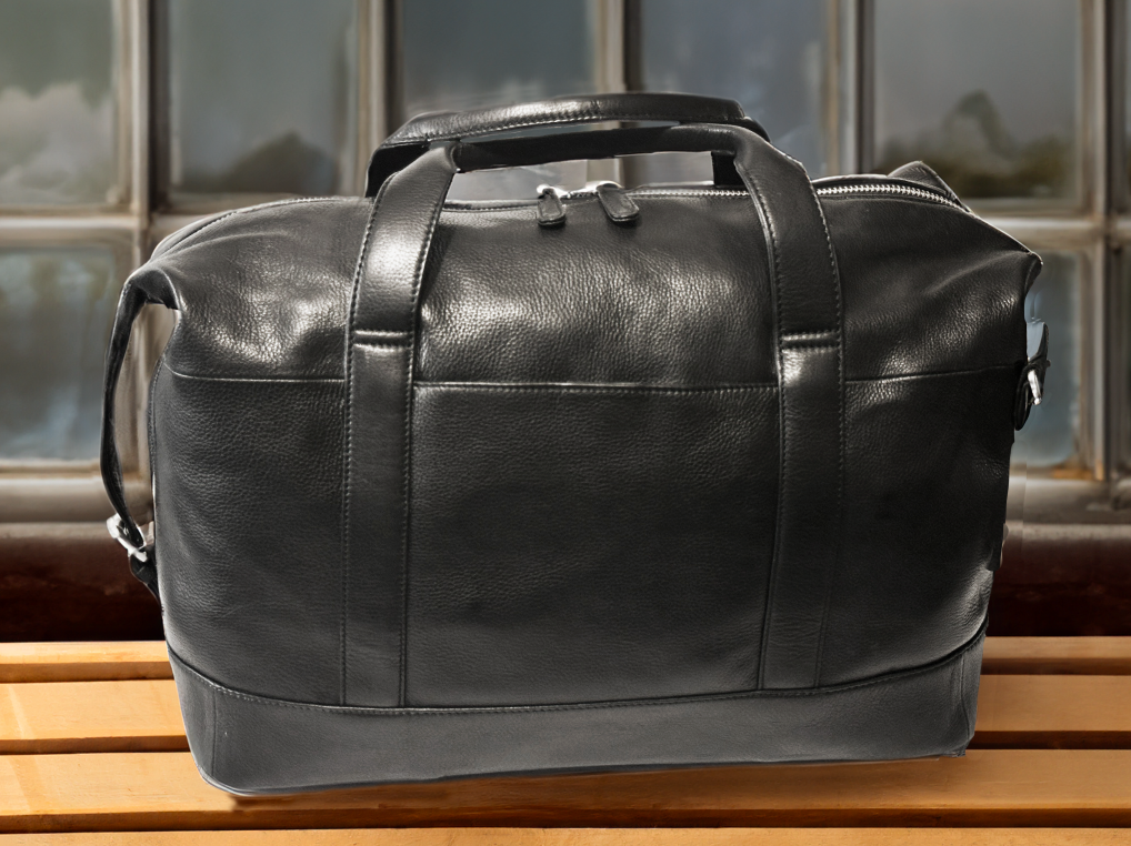 SAMPLE SALE #32 Brikmond 100% leather duffle
