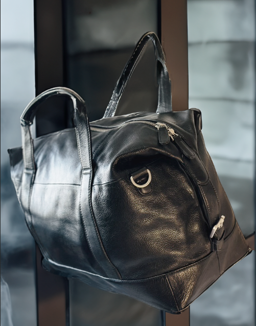 SAMPLE SALE #32 Brikmond 100% leather duffle