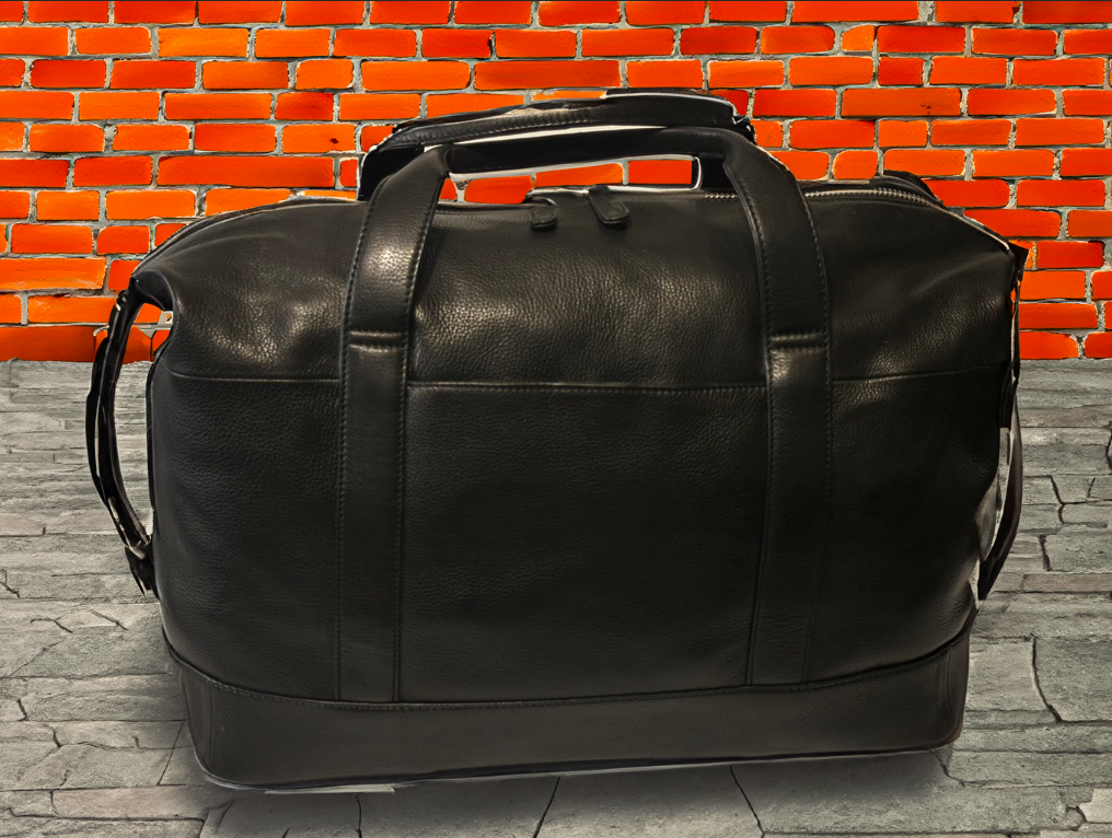 SAMPLE SALE #32 Brikmond 100% leather duffle