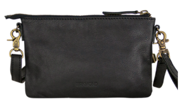 SAMPLE SALE #30 Brikmond 100% lamb leather crossbody / wristlet
