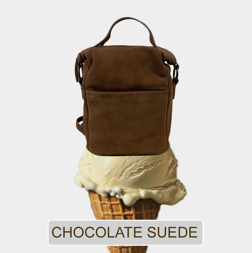 Sample Sale #69 soft pac suede cow leather backpack