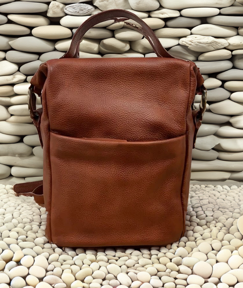 Sample Sale #68 soft pac milled cow leather backpack