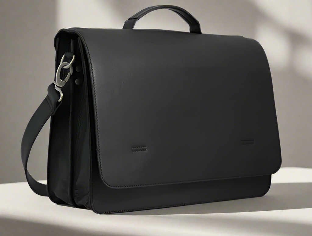 SAMPLE SALE #31 Brikmond 100% Leather  Executive 1 briefcase