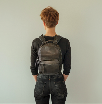 Sample Sale #70 fire plug cow nappa backpack
