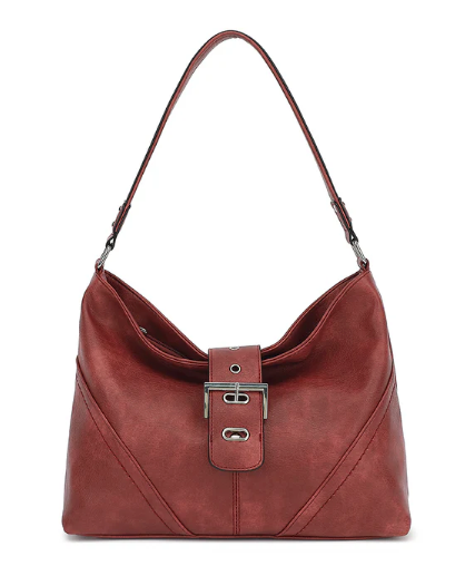 AS111 Buckle Top Slouchy Hobo