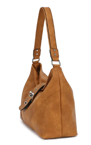 AS111 Buckle Top Slouchy Hobo