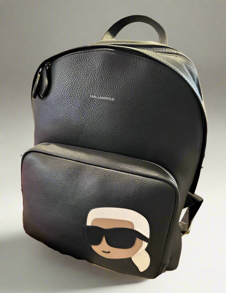 SAMPLE SALE #12 Leather Karl Lagerfield Backpack