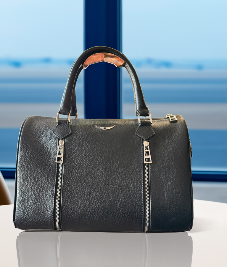 SAMPLE SALE #00 100% Leather Zadig and Voltaire  satchel