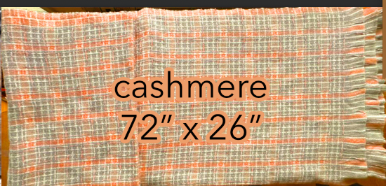 SAMPLE SALE #61 Cashmere Shawls