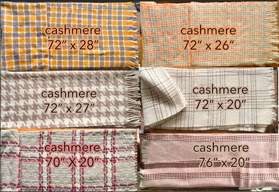 SAMPLE SALE #61 Cashmere Shawls