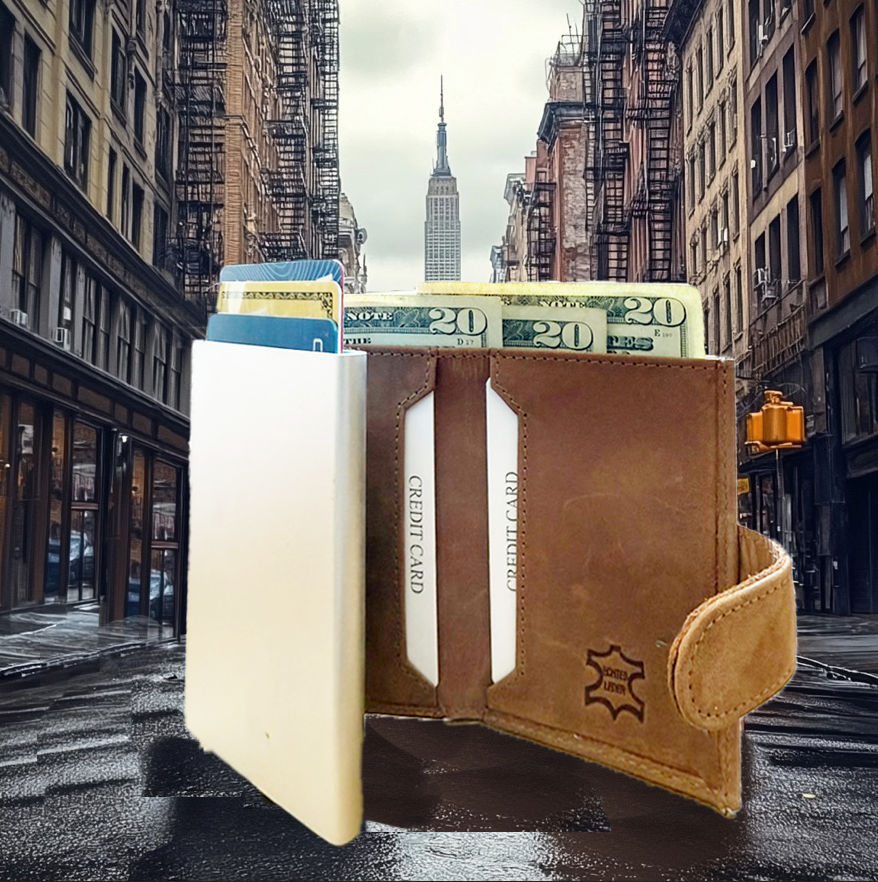 Smart Wallet by Avoir 100% leather