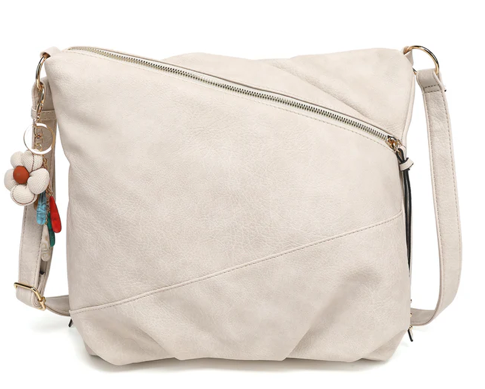 AS24011  Multi Zipper Crossbody