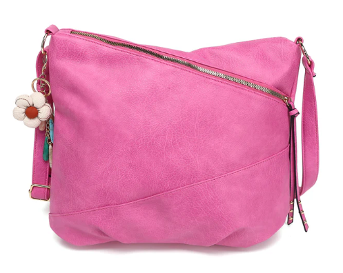 AS24011  Multi Zipper Crossbody