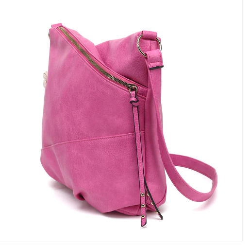 AS24011  Multi Zipper Crossbody