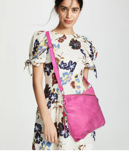 AS24011  Multi Zipper Crossbody