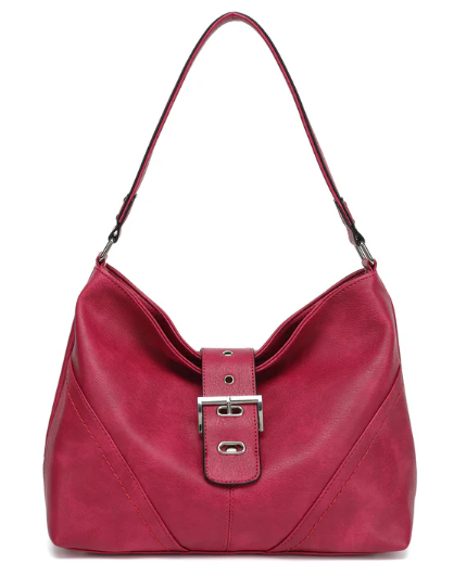 AS111 Buckle Top Slouchy Hobo