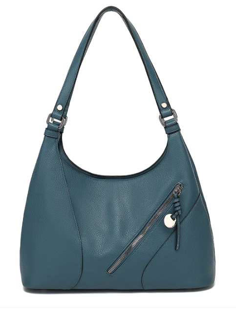 AS330 #69 Multi Zip Shoulder Bag