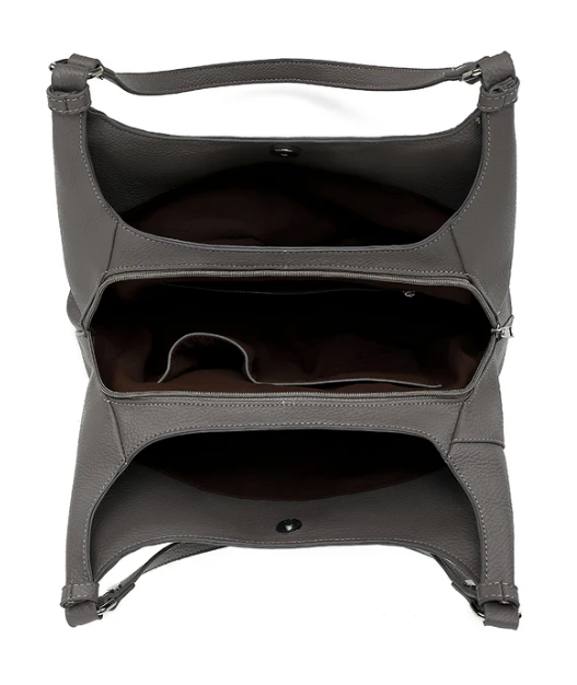 AS330 #69 Multi Zip Shoulder Bag